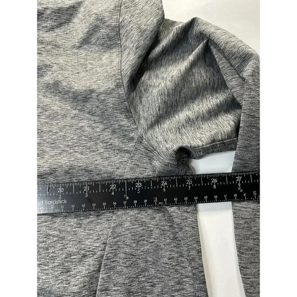Nike Jacket Mens XL Heather Grey Full Zip Hooded Pockets Athletic Standard Fit - Picture 5 of 7